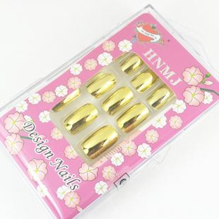 Gold Nail Tips (Sold in per package of 24pcs)