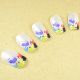 Stripe Nail Tips (Sold in per package of 12pcs)