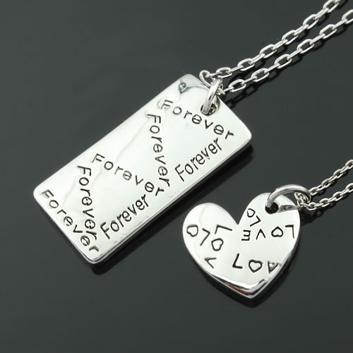Lovers Necklaces (Sold in per package of 10 pairs)