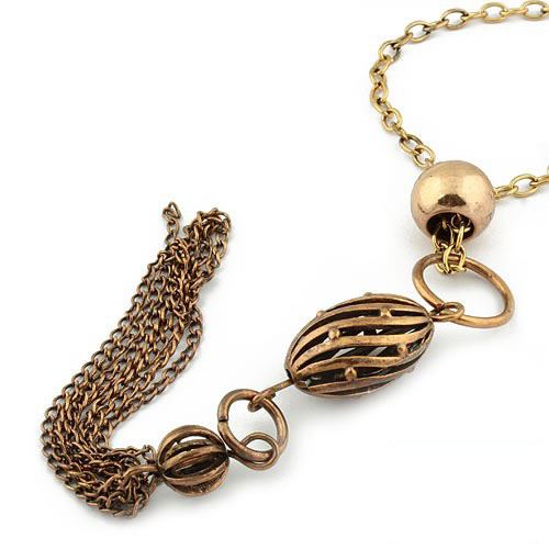 Retro Necklace (Sold in per package of 20pcs,assorted colors)