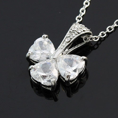 Zircon Necklaces(Sold in per package of 12pcs,assorted colors)