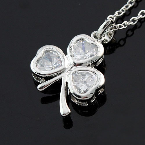 Zircon Necklaces(Sold in per package of 12pcs,assorted colors)