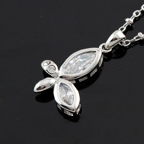 Zircon Necklaces (Sold in per package of 12pcs, assorted colors)