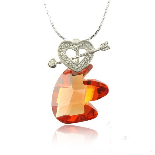 Zircon Necklaces (Sold in per package of 15pcs, assorted colors)