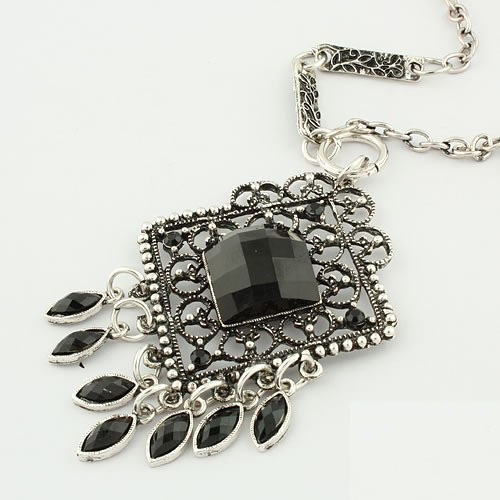 Retro Necklace (Sold in per package of 20pcs,assorted colors)