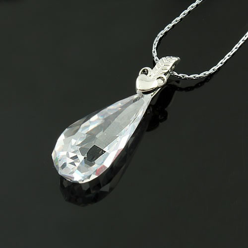 Zircon Necklaces (Sold in per package of 15pcs, assorted colors)