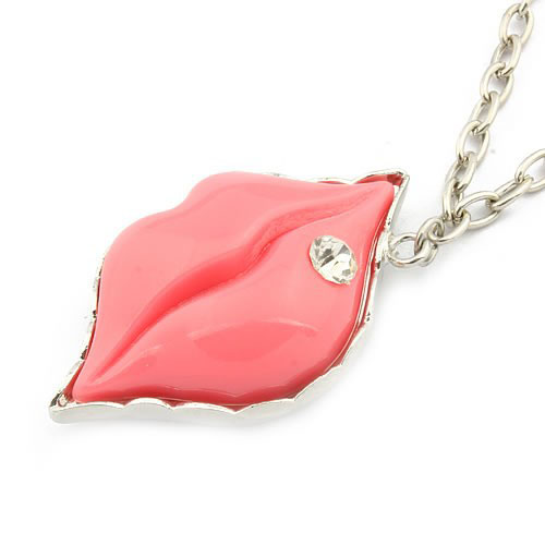 Retro Necklace Lip (Sold in per package of 20pcs,assorted colors)