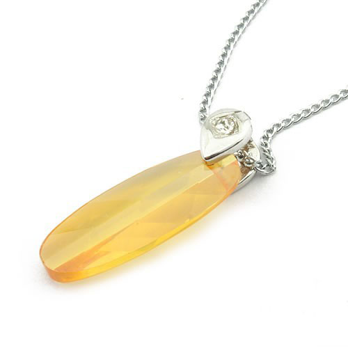 Zircon Necklaces (Sold in per package of 10pcs, assorted colors)