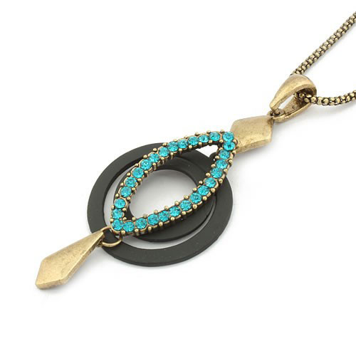 Retro Necklace  (Sold in per package of 20pcs,assorted colors)