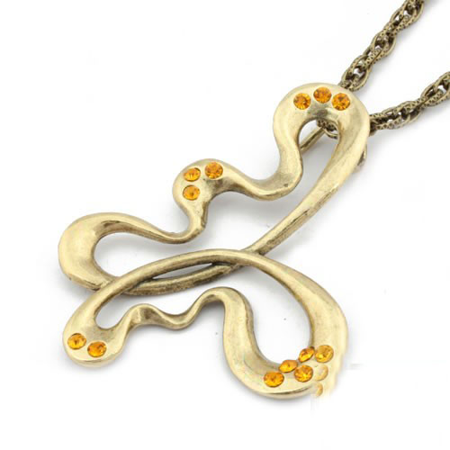 Retro Necklace (Sold in per package of 25pcs,assorted colors)