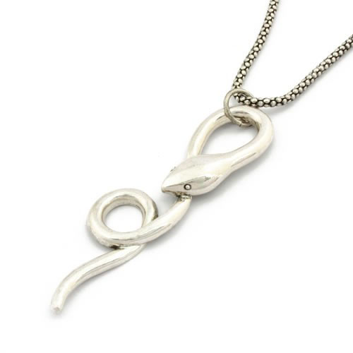 Retro Necklace Snake (Sold in per package of 35pcs,assorted colors)