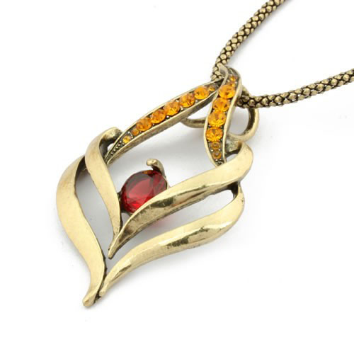Retro Necklace  (Sold in per package of 25pcs,assorted colors)
