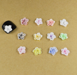 FIMO Flower Nail Art Decoration (Sold in per package of 300pcs,assorted)