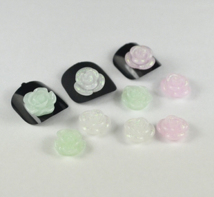 Resin Rose Nail Art Decoration (Sold in per package of 300pcs,assorted)