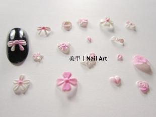 Bowknot Nail Art Decoration (Sold in per package of 500pcs,assorted designs)
