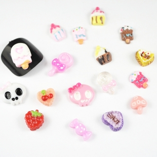 Delicious Food Nail Art Decoration (Sold in per package of 300pcs,assorted)