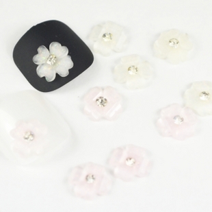 Resin Flower Nail Art Decoration (Sold in per package of 300pcs,assorted)