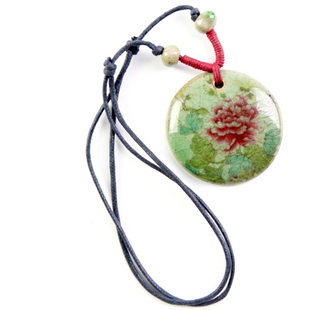 Ceramic Flower Necklaces