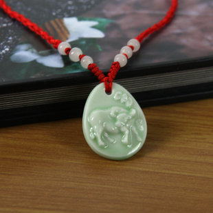 Ceramic Chinese Zodiac Necklaces 