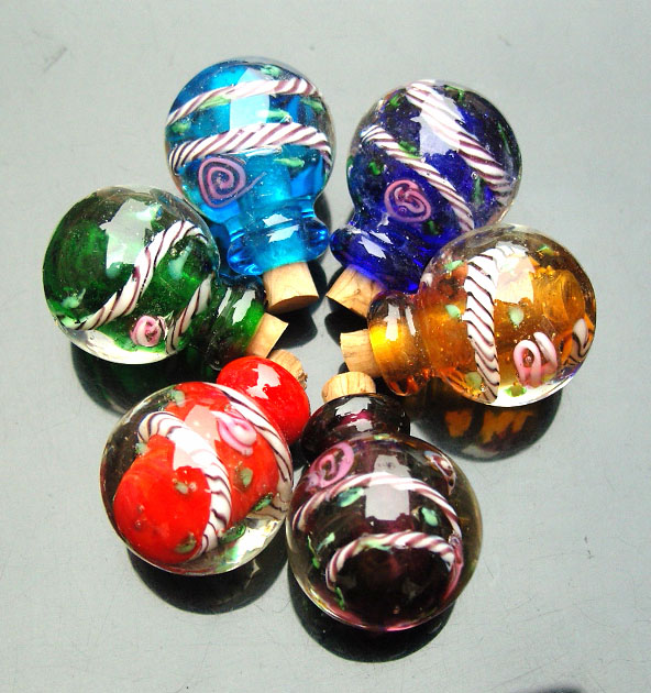 Murano Glass Essential Oil Vials (20MMx26MM)