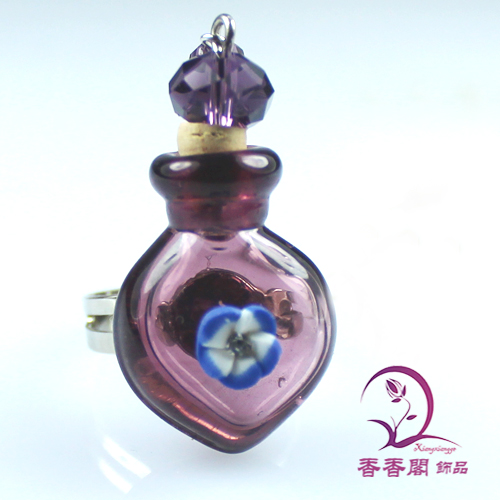 Murano Glass Perfume Rings(17X23MM,0.50ML)