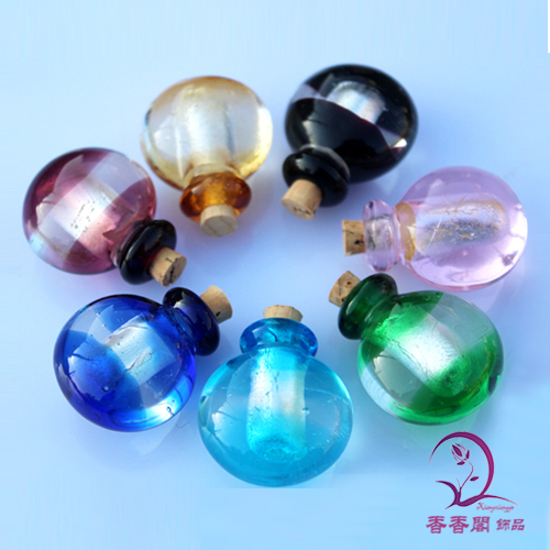 Murano Glass Essential Oil Vials (25X28MM,0.25ML)