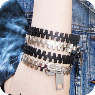 Punk Zipper Bracelets