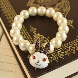 Fashion Vintage Pearl Rabbit Bracelets