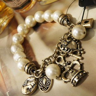 Pearl Chain Bracelets