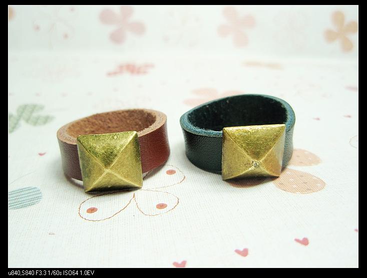 Leather Rings