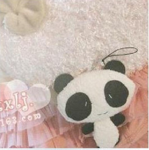 Lovely Panda Cell Phone Charms 