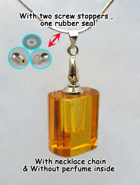 Big Hole Rectangular Cylinder(with necklace chains)