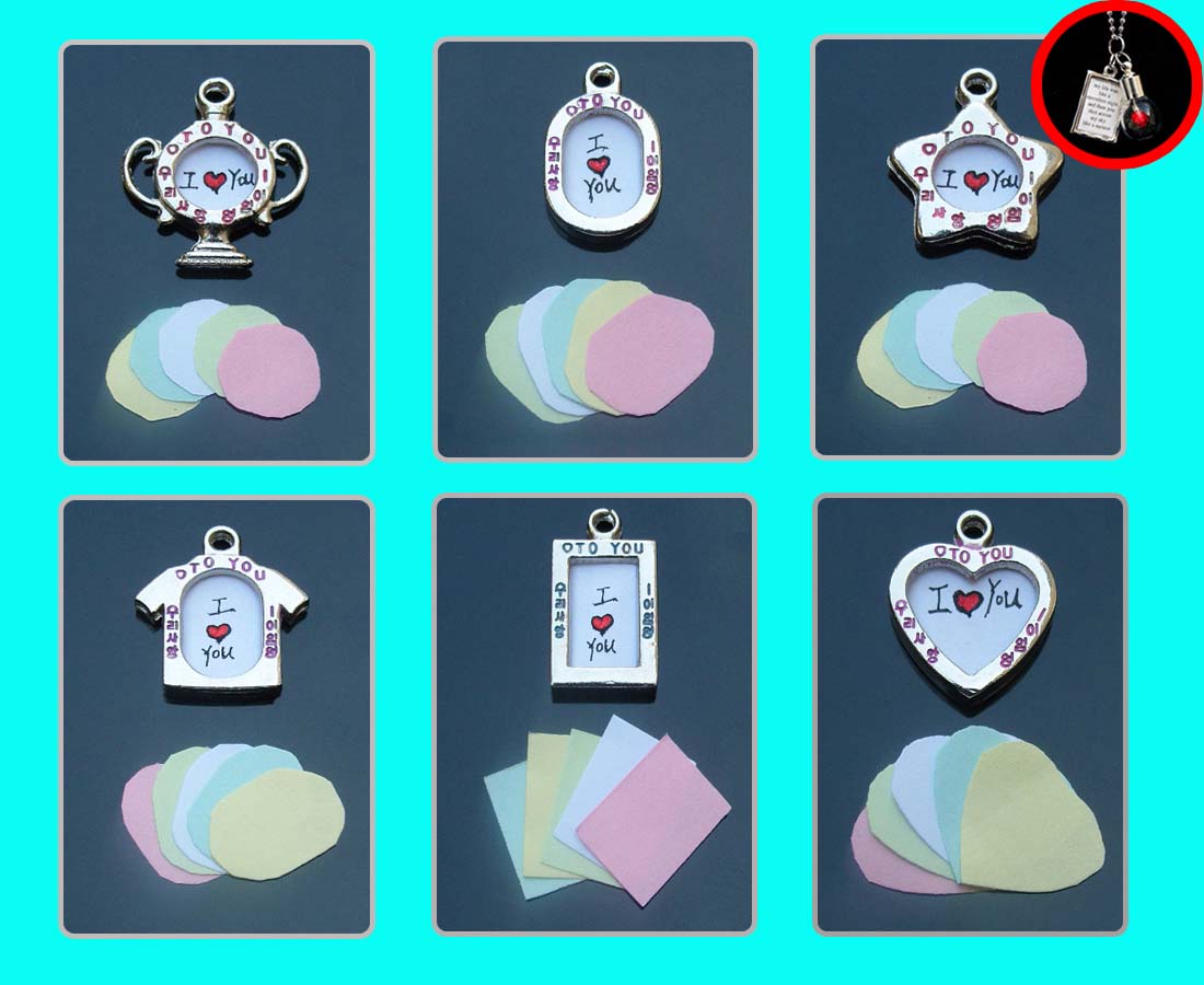 Alloy DIY Charms(Sold in per package of 25 pcs)