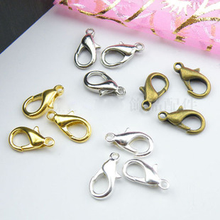Lobster Clasps(4 Colors Available Gold,Silver,Bronze,Nickle,sold in per package of 50pcs)
