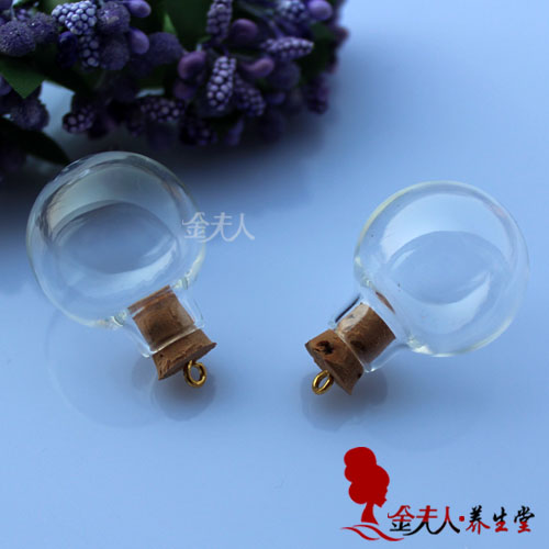 24.5MM Glass Ball With Ring Corks