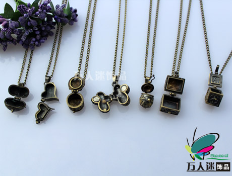 Wish Box Necklaces(Assorted Designs)