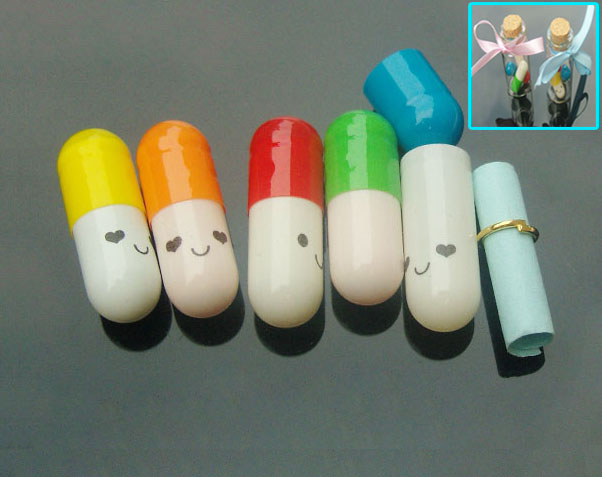 Smiley Wish Capsules(Assorted colors)