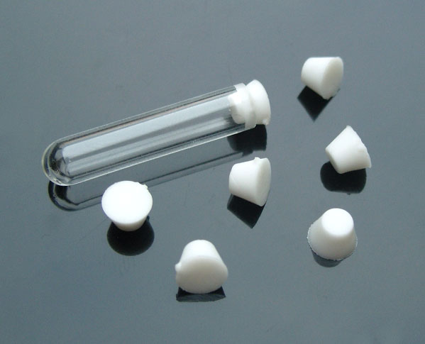 RUBBER STOPPERS FOR 6MM GLASS VIALS