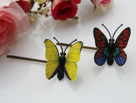 Butterfly Hairpins(Assorted Colors) 