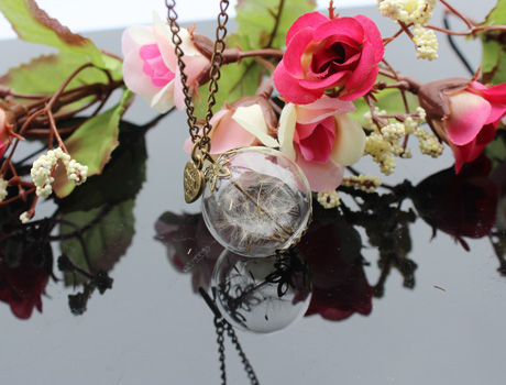25MM Real Dandelion Necklace