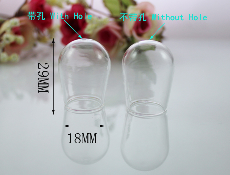 29x18MM Glass Cover Vials