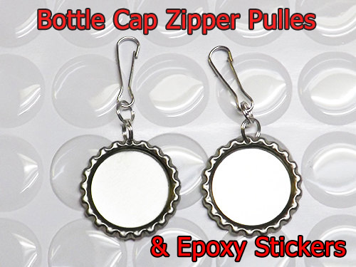 Bottle Cap Zipper Pull kit