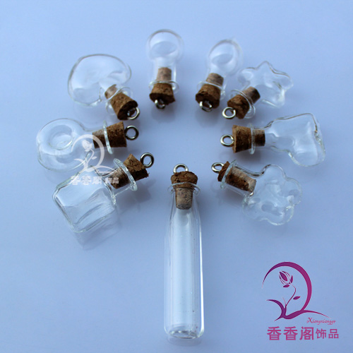 20x20MM Wishing Bottles(9 Designs Available,Assorted Designs)