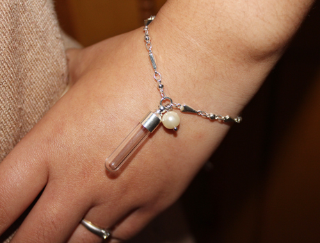 6MM Glass Vial bracelet