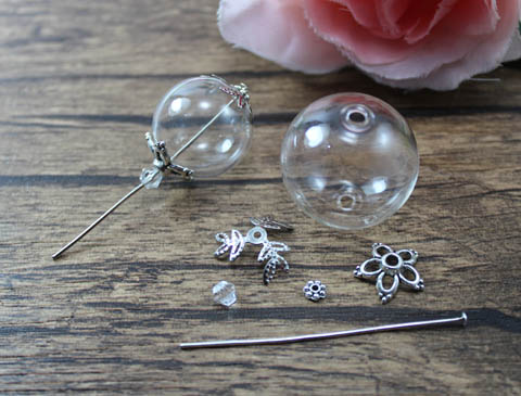 20/25MM Glass Ball Necklace Pendant