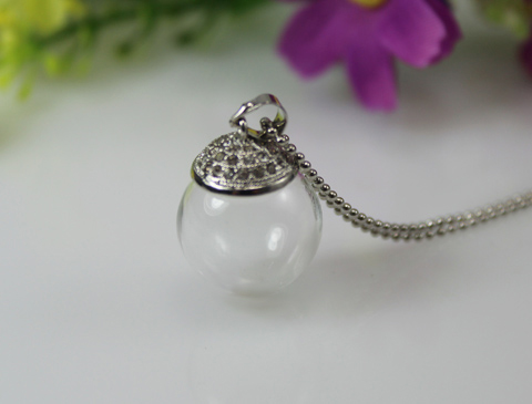 16MM Glass Bulb Necklace