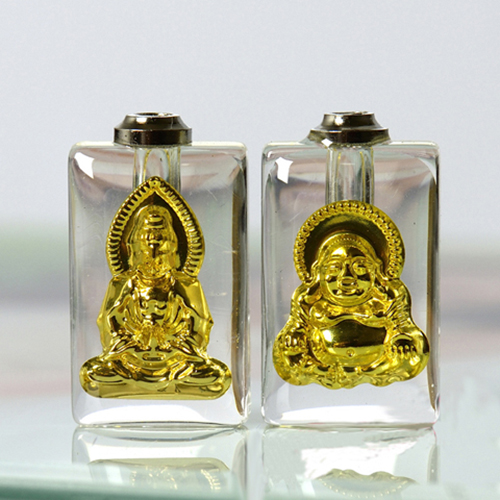 Gold Avalokitesvara and Maitreya