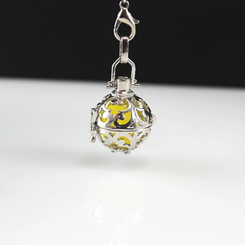 20MM Perfume Locket Ball Necklace