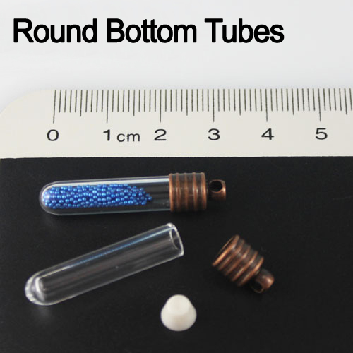 6MM Round Bottom Tube(About 28MM Long)