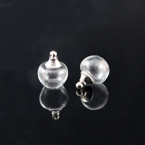 14.5x11MM Mini Apple With Metal Screw Cap and Rubber Seal